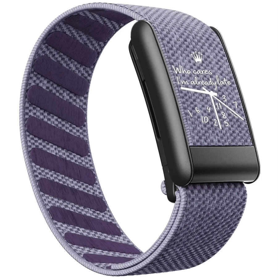 Bracelet WHOOP QUIETUDE Already Late — Lavender, pour WHOOP 5.0 et MG