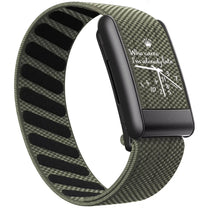 Bracelet WHOOP QUIETUDE Already Late — Olive, tissage SuperKnit