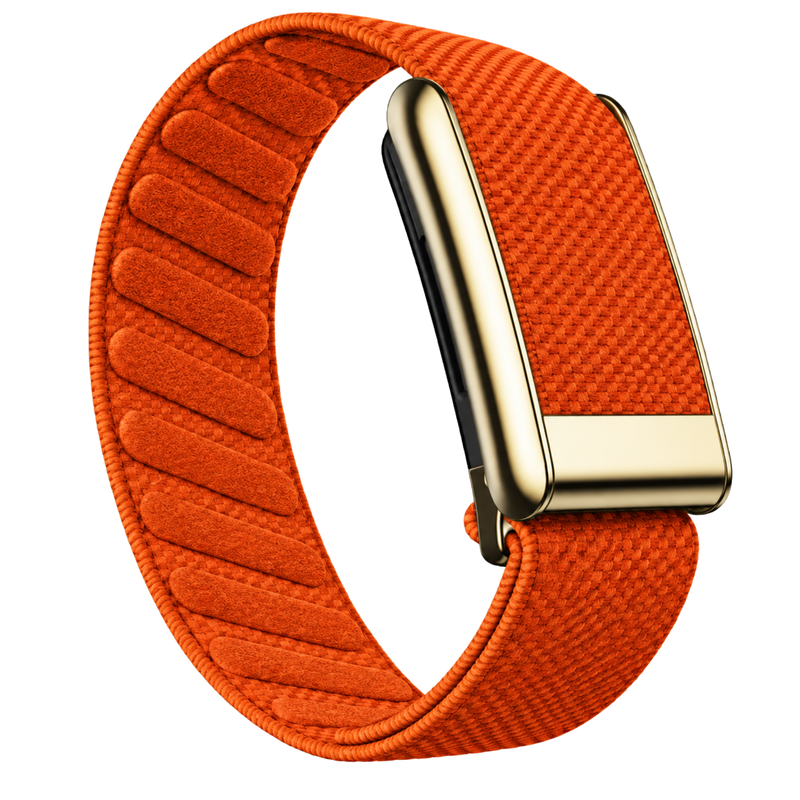 Luxe Knit — Orange Gold