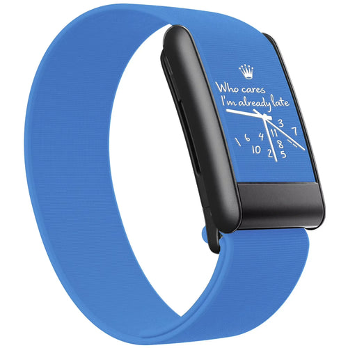 QUIETUDE Already Late CoreKnit band for WHOOP 5.0 — Cobalt