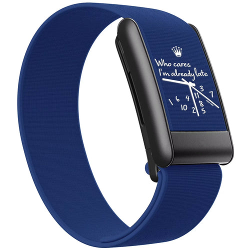QUIETUDE Already Late CoreKnit band for WHOOP 5.0 — Navy