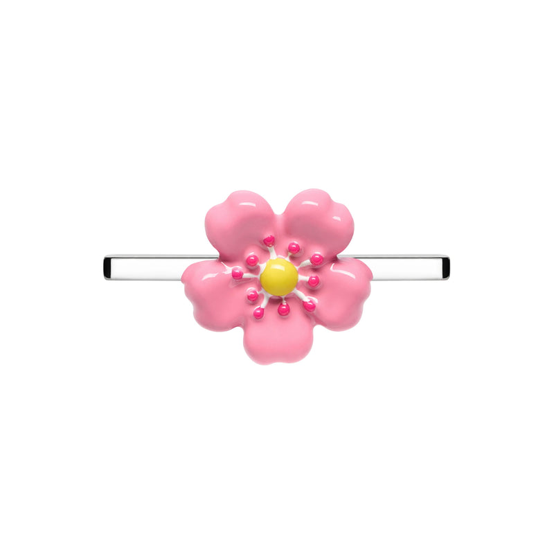 Pink Flower Charm